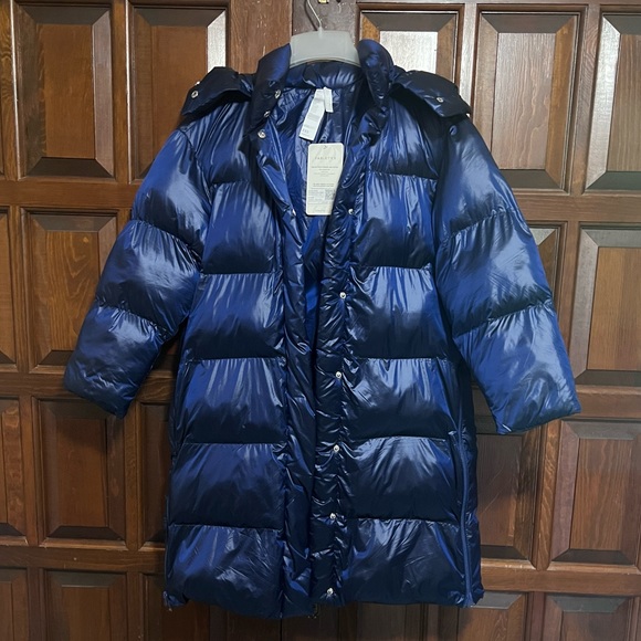 Fabletics Adeline Shine Oversized Long Puffer NWT - Picture 4 of 6